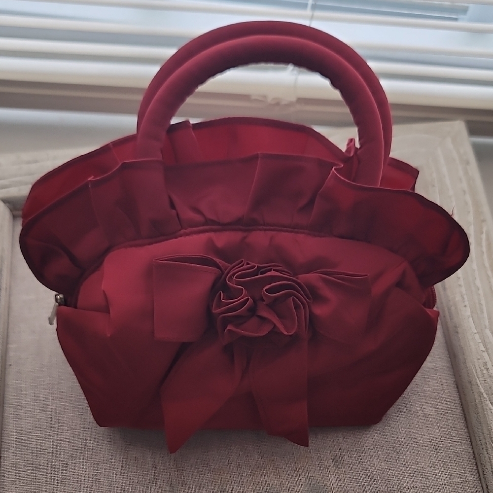 Red Burgundy Women's Handbag - Picture 9 of 13